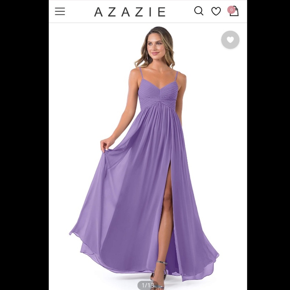 Azazie Alia dress Size 8 Tahiti